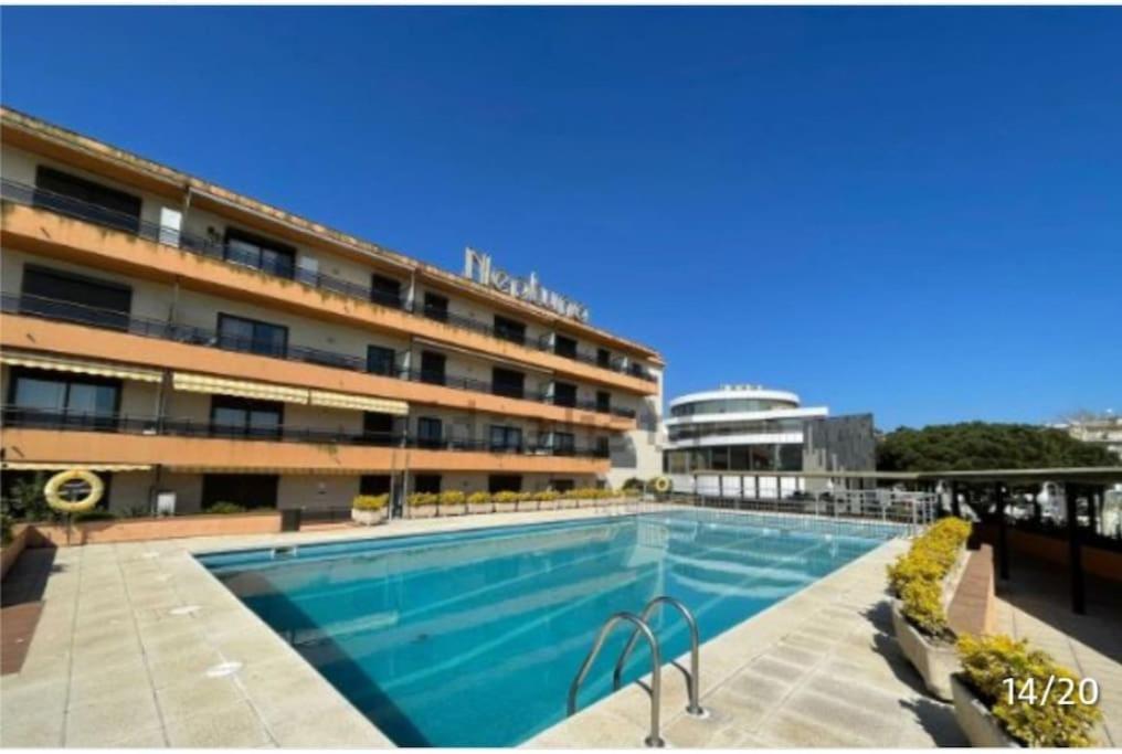 Apartamento Centrico Playa De Aro Con Piscina. Castell-Castell-Platja d'Aro Extérieur photo